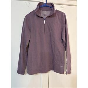 Zuda Women's Reg. Long Sleeves Quarter Zip Pullover Top XXS BRAND NEW WOT